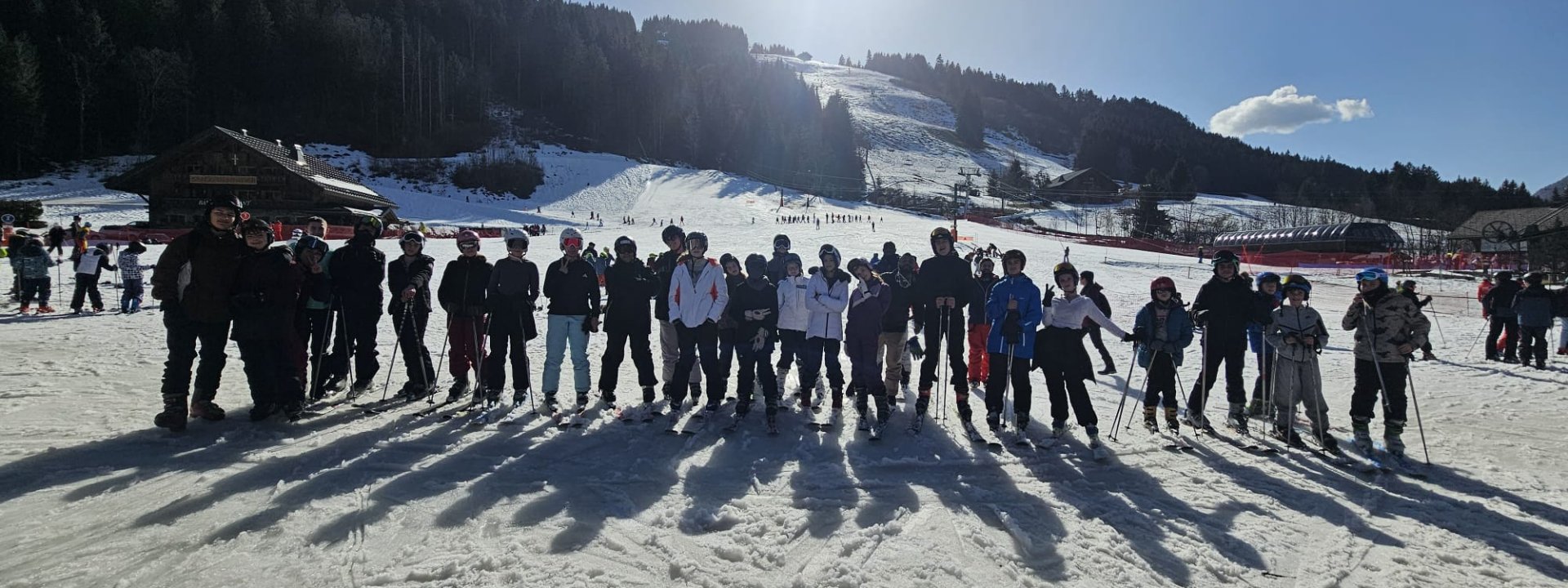 groupe du ski
