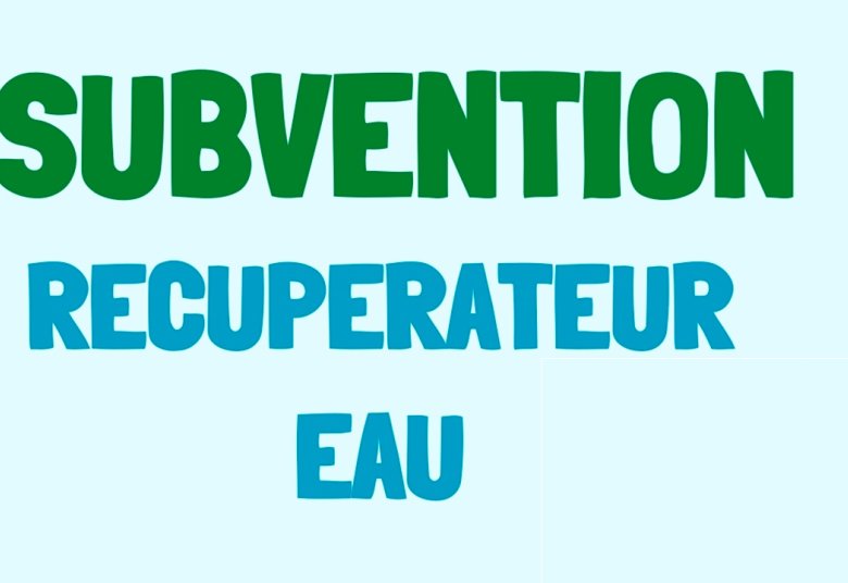 L’automne est là, pensez à la subvention pour la récupération des eaux de pluie